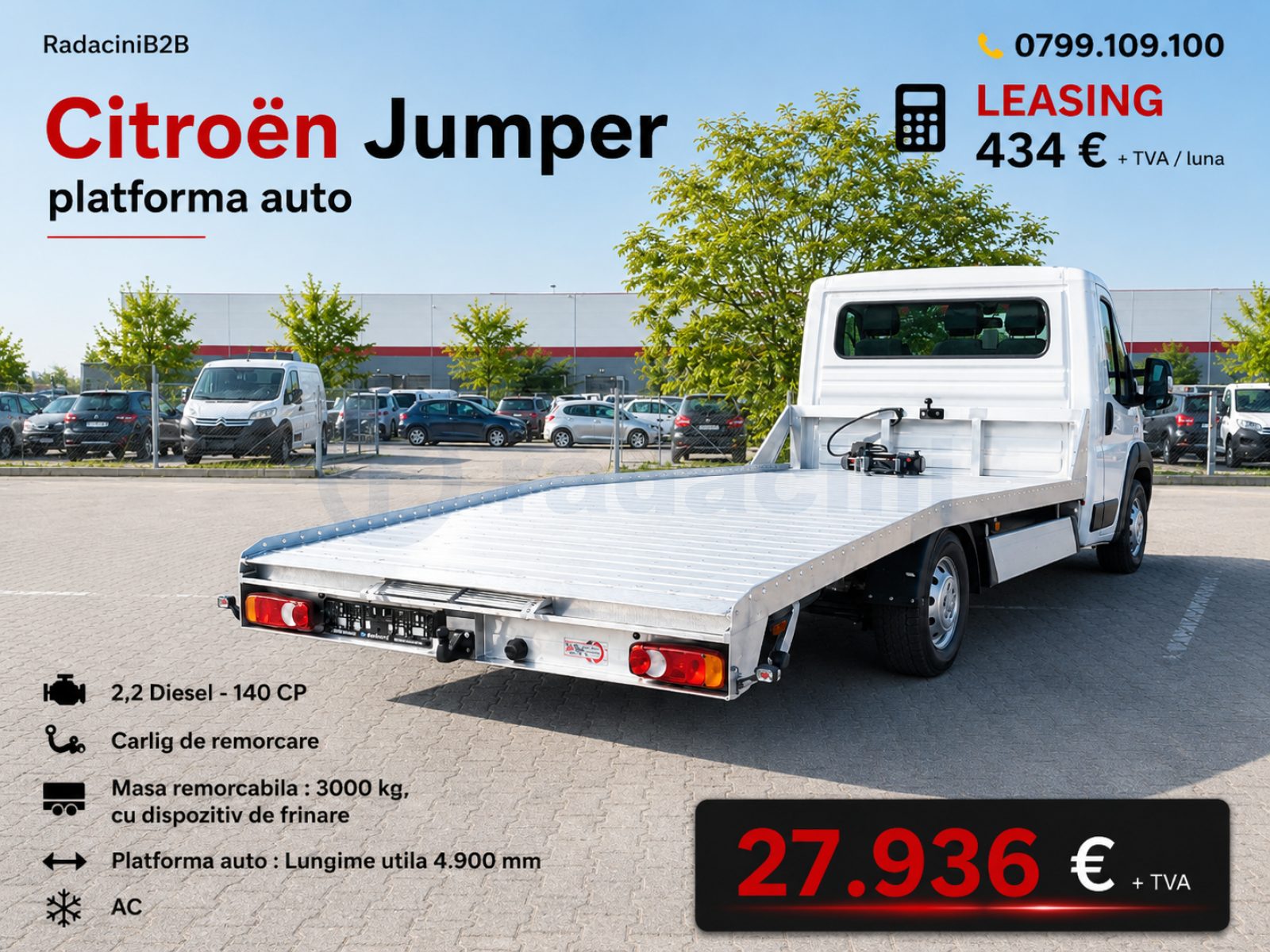 Citroen Jumper platforma auto